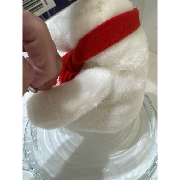 Coca Cola Polar Bear, Coke Plush Toy, 2014 Coca Cola 7" inch White Bear - Picture 6 of 11
